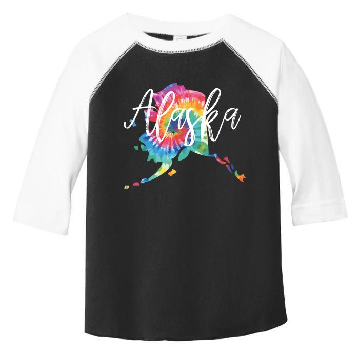 Alaska Tie Dye Toddler Fine Jersey T-Shirt