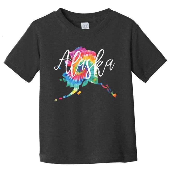 Alaska Tie Dye Toddler T-Shirt