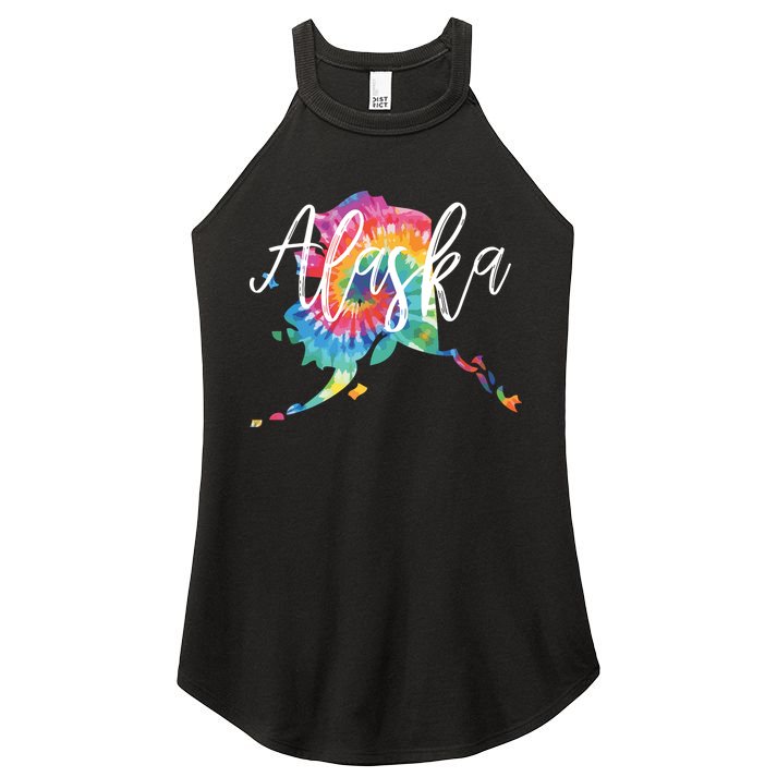 Alaska Tie Dye Women's Perfect Tri Rocker Tank