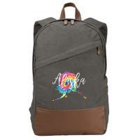 Alaska Tie Dye Cotton Canvas Backpack