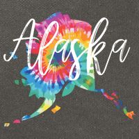 Alaska Tie Dye Cotton Canvas Backpack