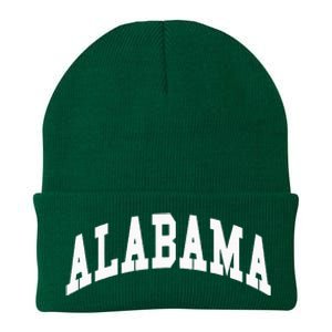 Alabama Throwback Design Classic Knit Cap Winter Beanie