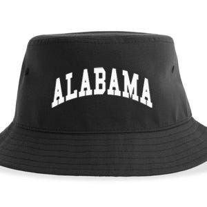 Alabama Throwback Design Classic Sustainable Bucket Hat