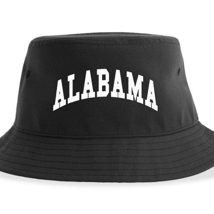 Alabama Throwback Design Classic Sustainable Bucket Hat