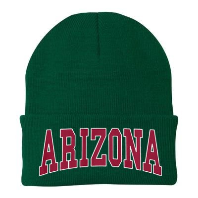 Arizona Throwback Design Classic Knit Cap Winter Beanie