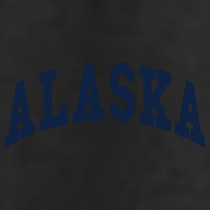 Alaska Throwback Design Classic 7 Panel Mesh Trucker Snapback Hat