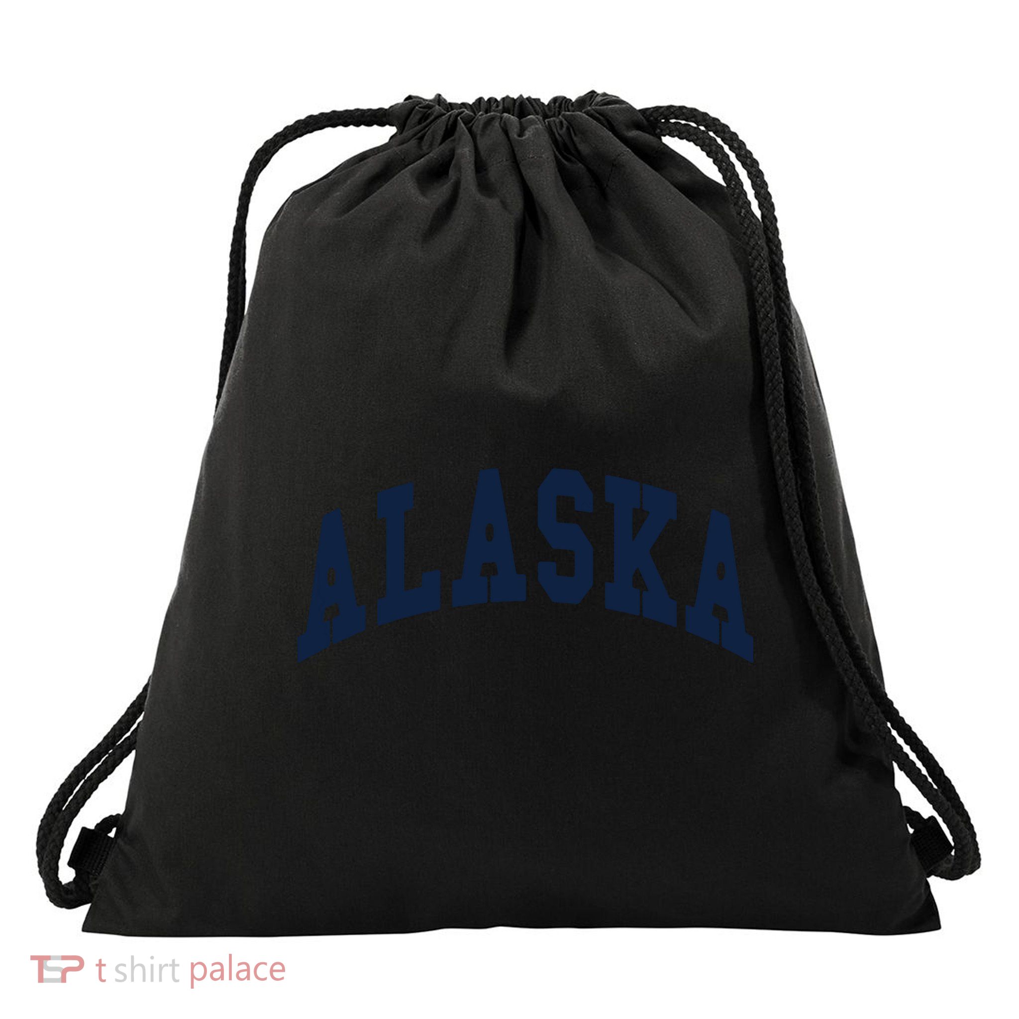 Alaska Throwback Design Classic Drawstring Bag