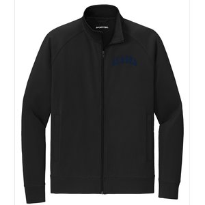 Alaska Throwback Design Classic Stretch Full-Zip Cadet Jacket