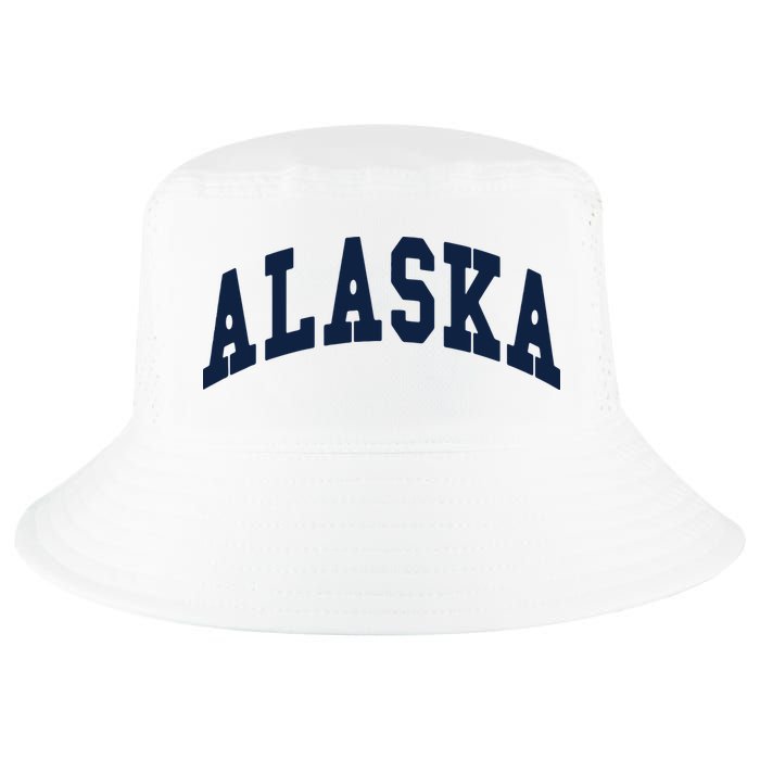 Alaska Throwback Design Classic Cool Comfort Performance Bucket Hat