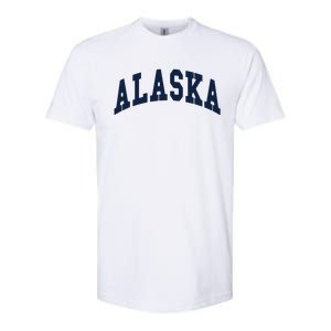 Alaska Throwback Design Classic Softstyle CVC T-Shirt