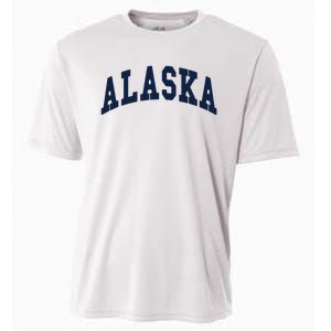 Alaska Throwback Design Classic Cooling Performance Crew T-Shirt