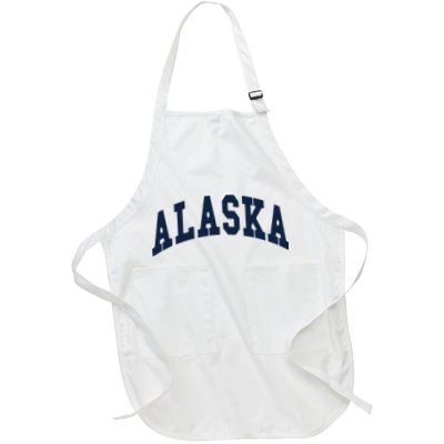 Alaska Throwback Design Classic Full-Length Apron With Pockets