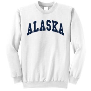 Alaska Throwback Design Classic Sweatshirt