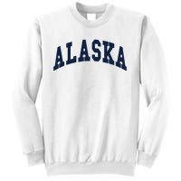 Alaska Throwback Design Classic Sweatshirt