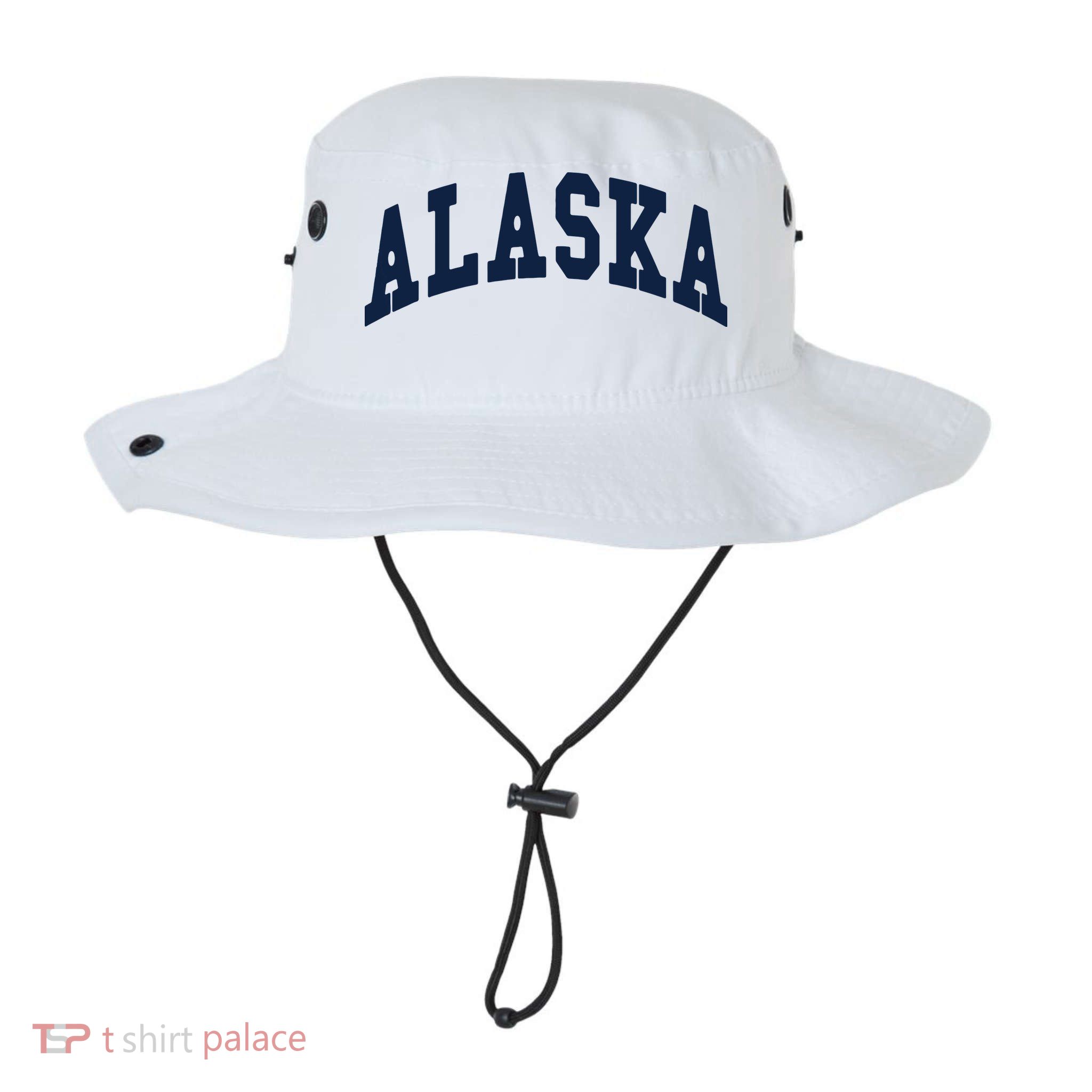 Alaska Throwback Design Classic Bucket Hat