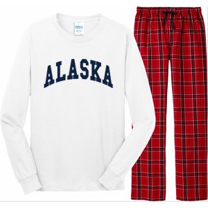 Alaska Throwback Design Classic Long Sleeve Pajama Set