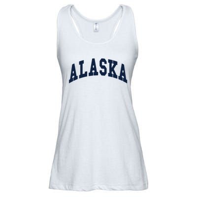 Alaska Throwback Design Classic Ladies Essential Flowy Tank