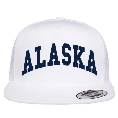 Alaska Throwback Design Classic Flatbill Hat
