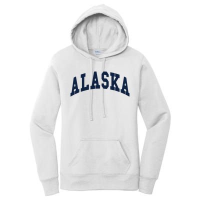 Alaska Throwback Design Classic Women's Pullover Hoodie