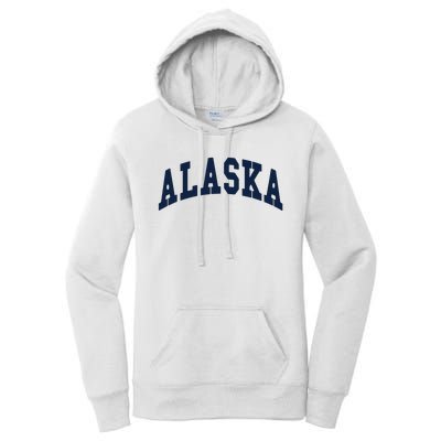 Alaska Throwback Design Classic Women's Pullover Hoodie