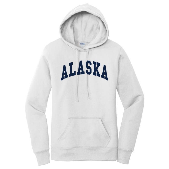 Alaska Throwback Design Classic Women's Pullover Hoodie