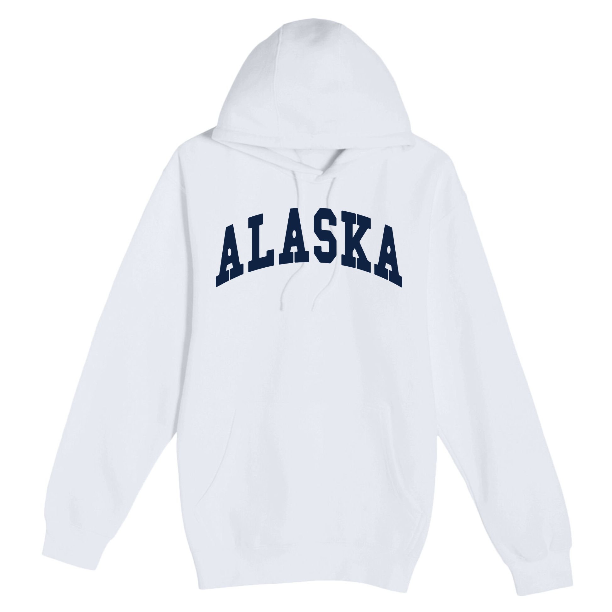 Alaska Throwback Design Classic Premium Pullover Hoodie