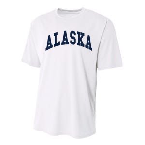 Alaska Throwback Design Classic Performance Sprint T-Shirt