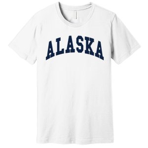 Alaska Throwback Design Classic Premium T-Shirt