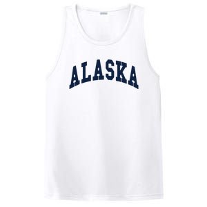 Alaska Throwback Design Classic PosiCharge Competitor Tank