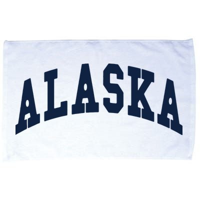 Alaska Throwback Design Classic Microfiber Hand Towel
