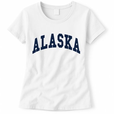 Alaska Throwback Design Classic Womens T-Shirt