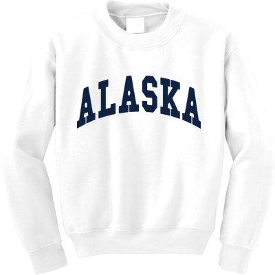 Alaska Throwback Design Classic Kids Sweatshirt