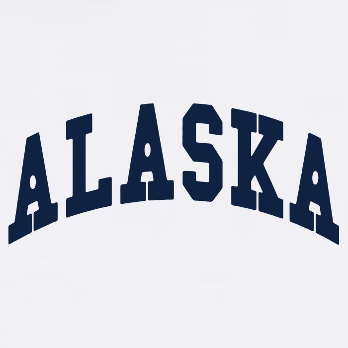 Alaska Throwback Design Classic Wool Snapback Cap