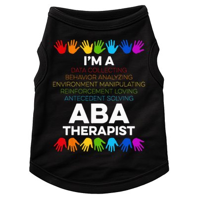 ABA Therapist Data Behavior Analyst Autism Therapy Doggie Tank