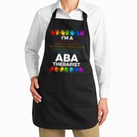 ABA Therapist Data Behavior Analyst Autism Therapy Apron