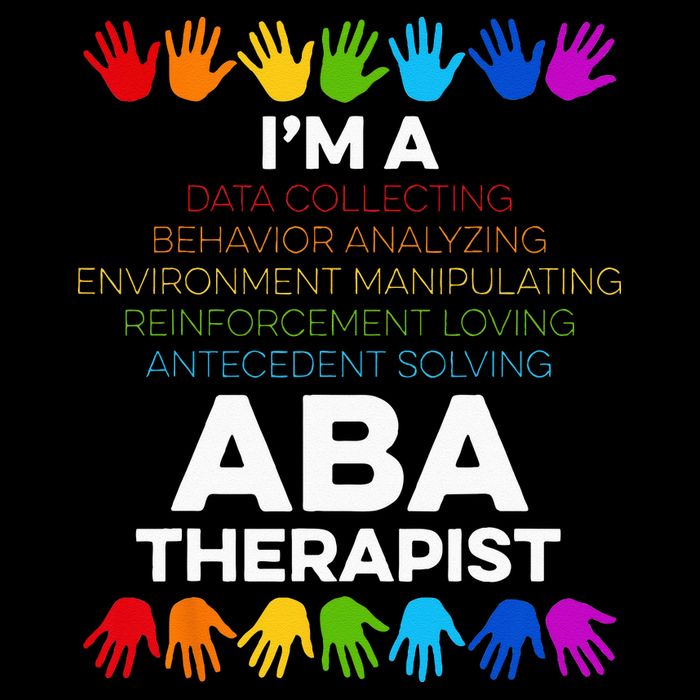 ABA Therapist Data Behavior Analyst Autism Therapy T-Shirt
