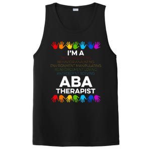 ABA Therapist Data Behavior Analyst Autism Therapy PosiCharge Competitor Tank