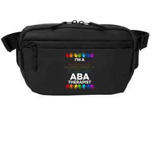 ABA Therapist Data Behavior Analyst Autism Therapy Crossbody Pack