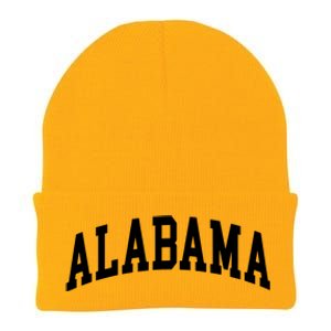 Alabama Throwback Design Classic Knit Cap Winter Beanie