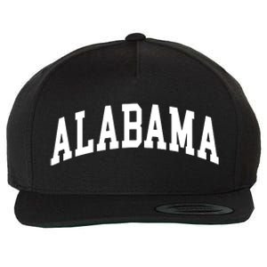 Alabama Throwback Design Classic Wool Snapback Cap