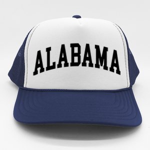 Alabama Throwback Design Classic Trucker Hat