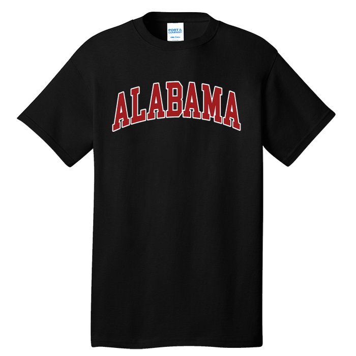 Alabama Throwback Design Print Classic Tall T-Shirt