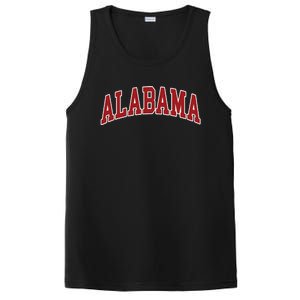 Alabama Throwback Design Print Classic PosiCharge Competitor Tank