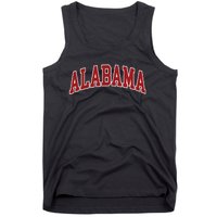 Alabama Throwback Design Print Classic Tank Top