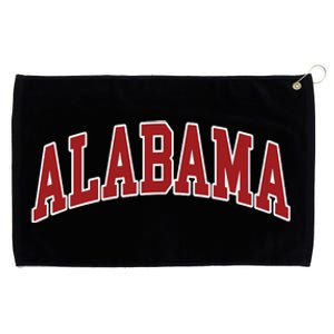 Alabama Throwback Design Print Classic Grommeted Golf Towel