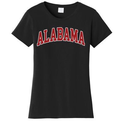 Alabama Throwback Design Print Classic Women's T-Shirt