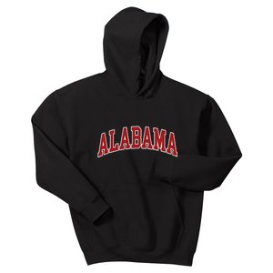 Alabama Throwback Design Print Classic Kids Hoodie