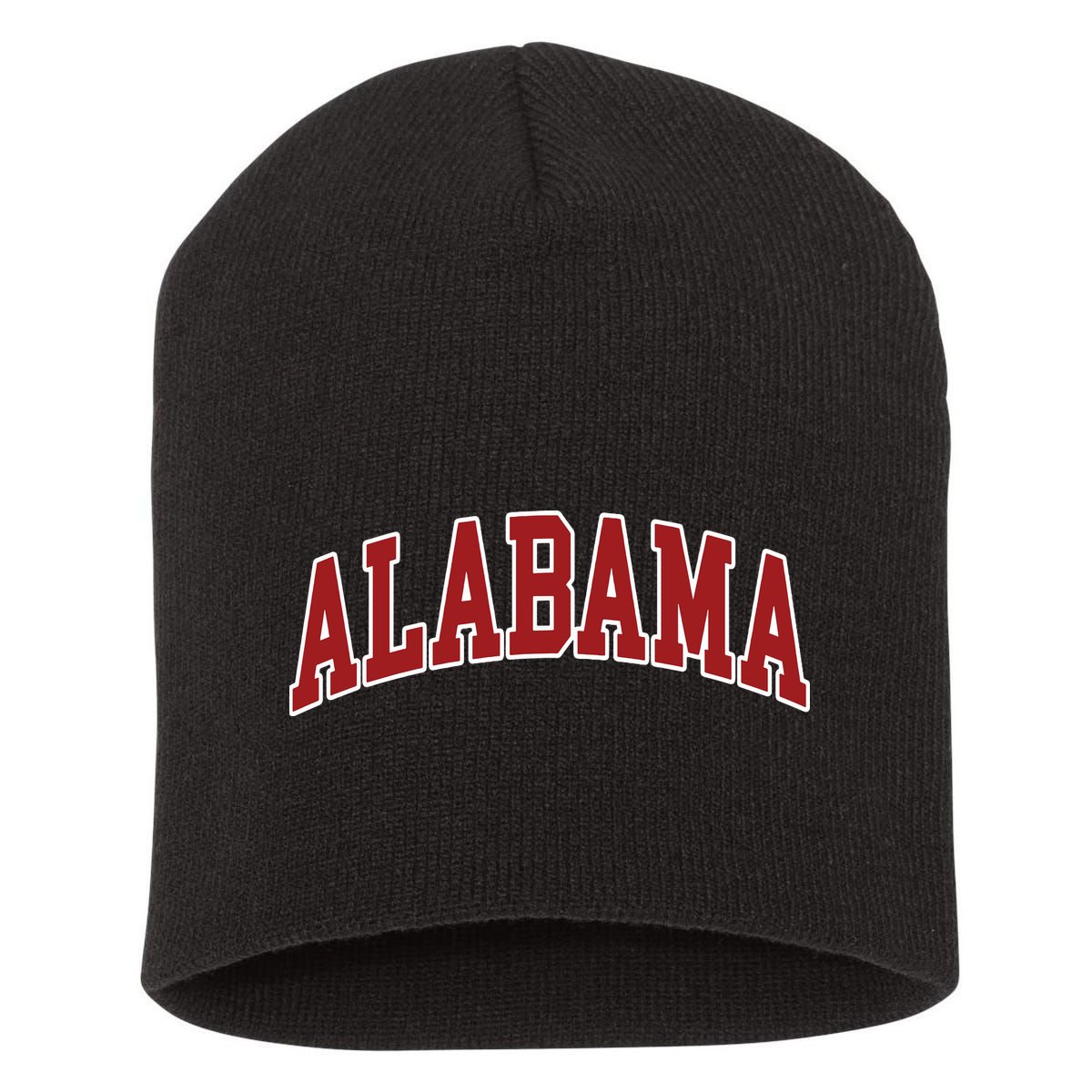 Alabama Throwback Design Print Classic Short Acrylic Beanie