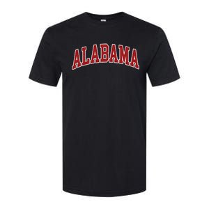 Alabama Throwback Design Print Classic Softstyle CVC T-Shirt