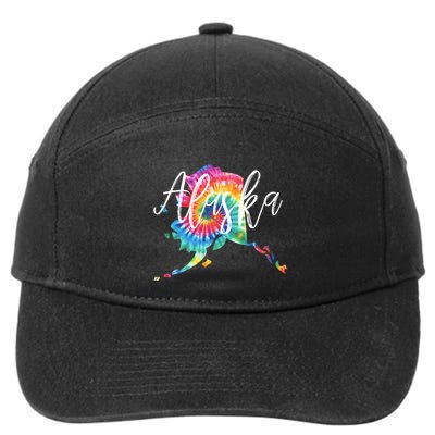Alaska Tie Dye 7-Panel Snapback Hat